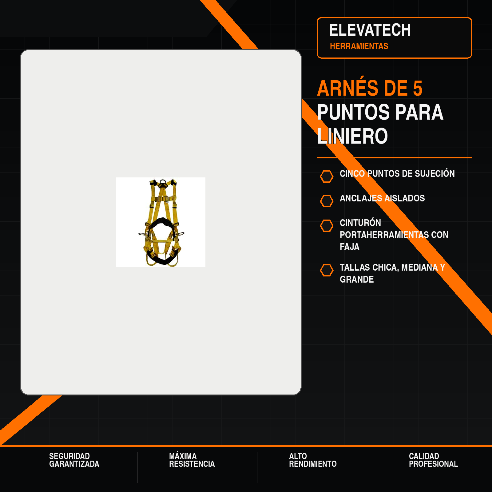Arnés de 5 puntos